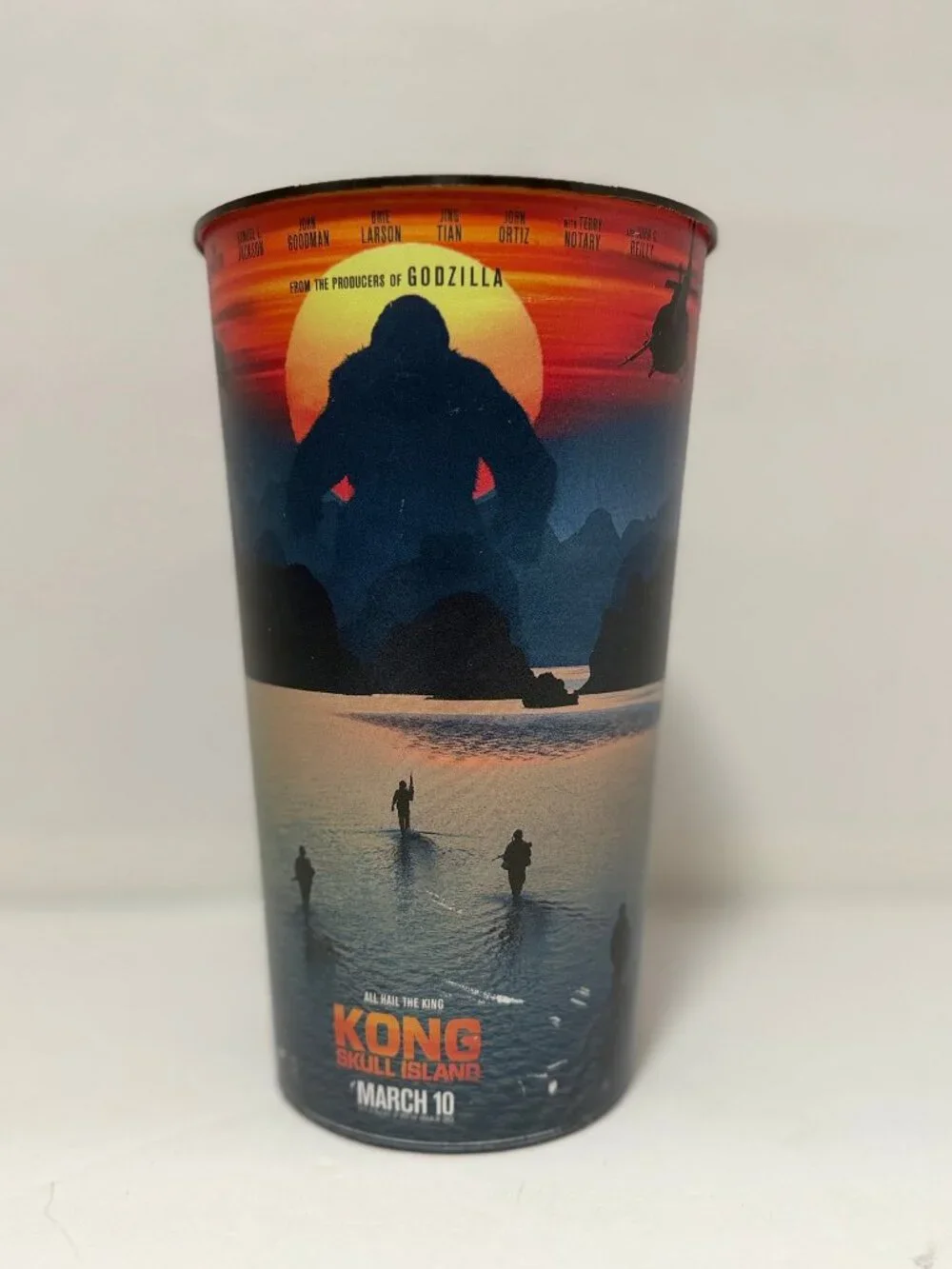 Kong Skull Island Movie Promo Cup